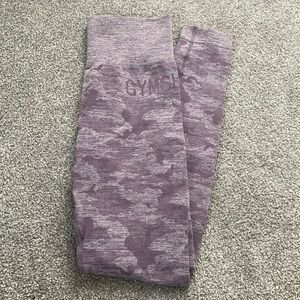 Gymshark Lavender Adapt Camo Seamless Leggings
